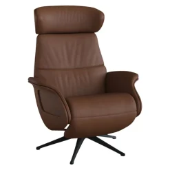 FLEXLUX Sessel Fashion Clement Dakota 0741 old chestnut brown Discount