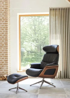FLEXLUX Sessel Fashion Clement Omaha 0730 ink jet black Online