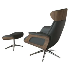 FLEXLUX Sessel Fashion Clement Dakota 0744 warm mineral grey