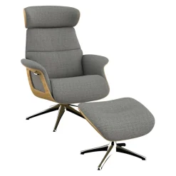 FLEXLUX Sessel Fashion Clement Melina 1240 grey breeze