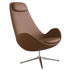 FLEXLUX Sessel Ghost High Century 0873 Cognac Brown Hot