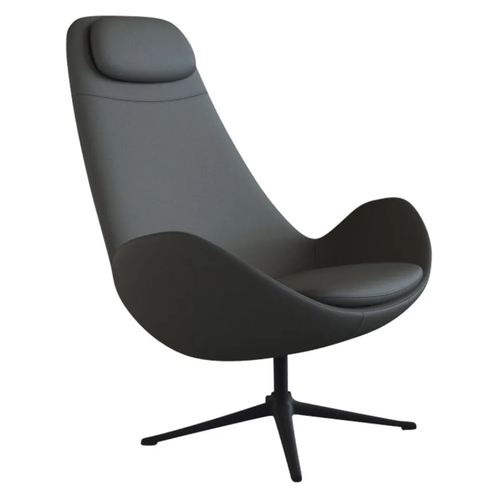 FLEXLUX Sessel Ghost High Dakota 0744 warm mineral grey Clearance