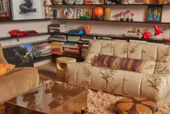 HKliving Sessel Lazy braunbeige Outlet
