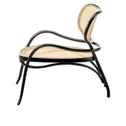 Gebrüder Thonet Vienna Sessel Lehnstuhl SCHICHTHOLZ / C01 Nero 9005 New