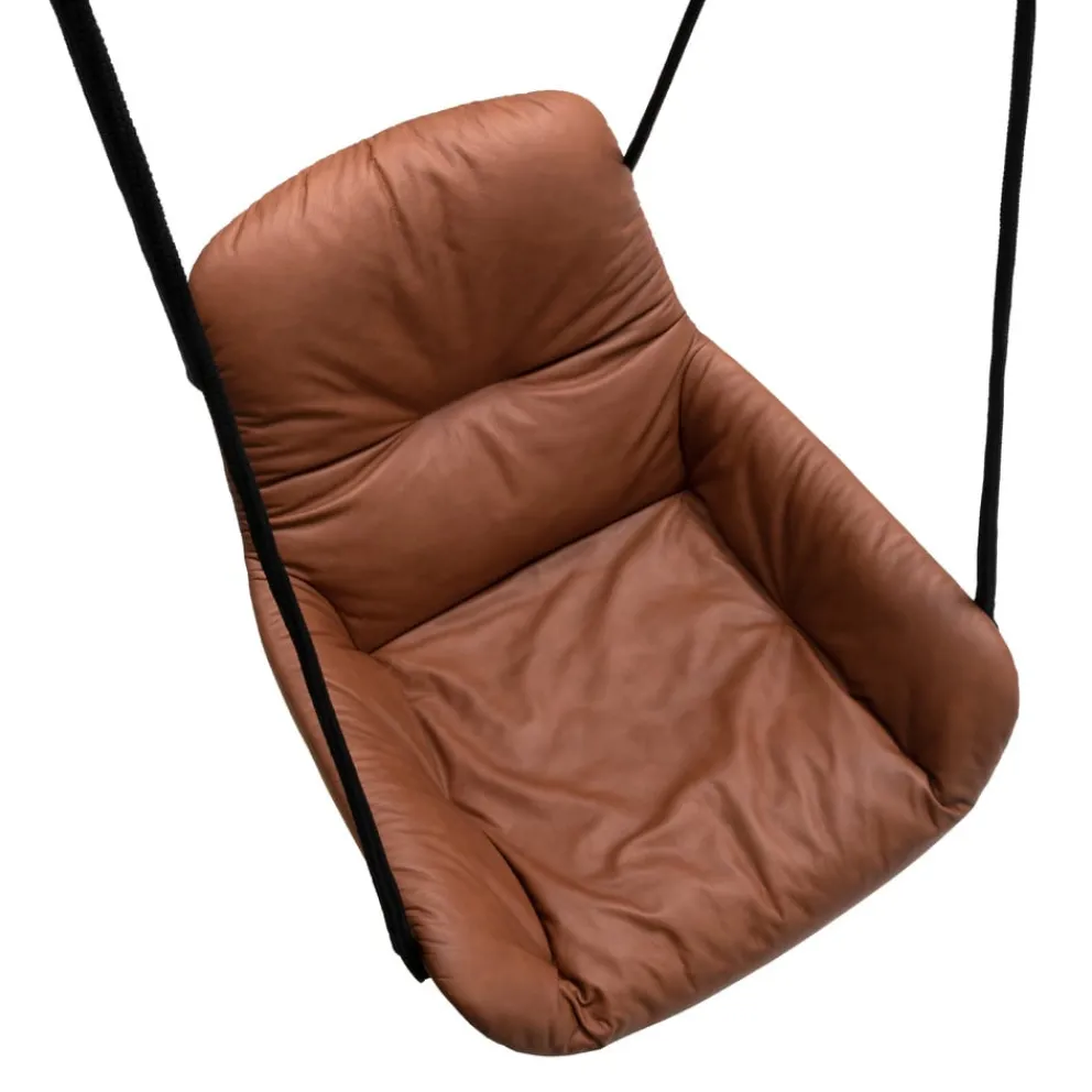 Freifrau Sessel Leya Swing Seat SAHARA Leder / Code 60007 Sale