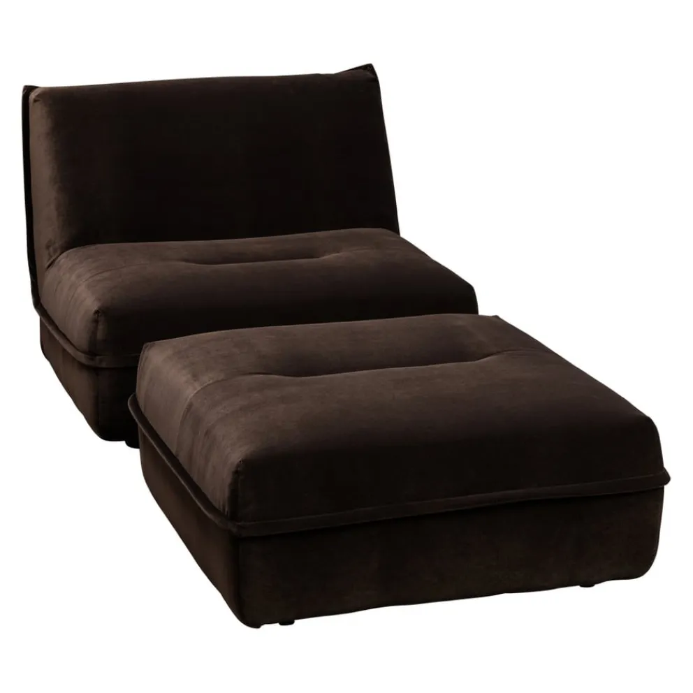 PURA VIDA Sessel LILLION braun Hot
