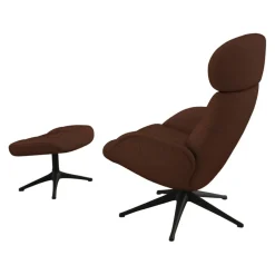 FLEXLUX Sessel Metro Chester Copparo 1470 rusty orange Clearance