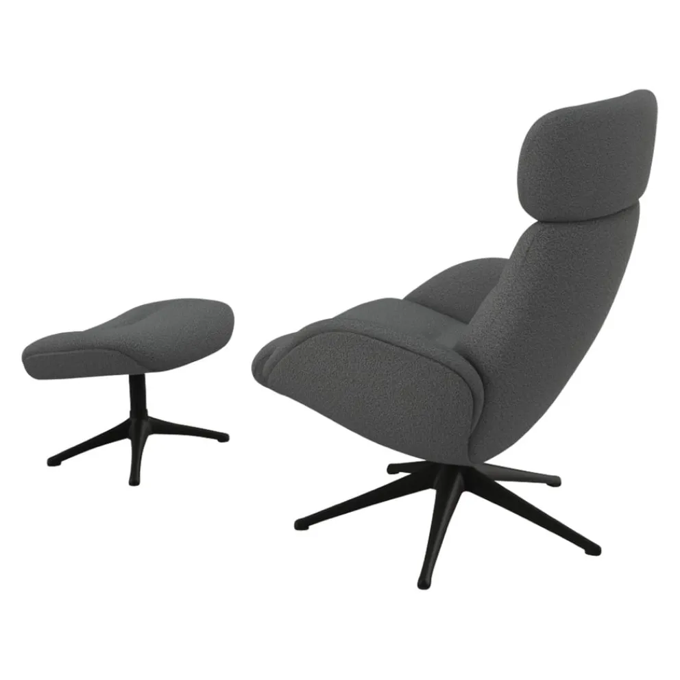 FLEXLUX Sessel Metro Elegant Bormio 1220 soft grey Sale