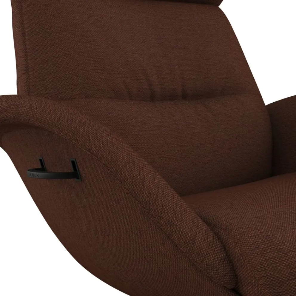 FLEXLUX Sessel Metro More Copparo 1470 rusty orange Outlet