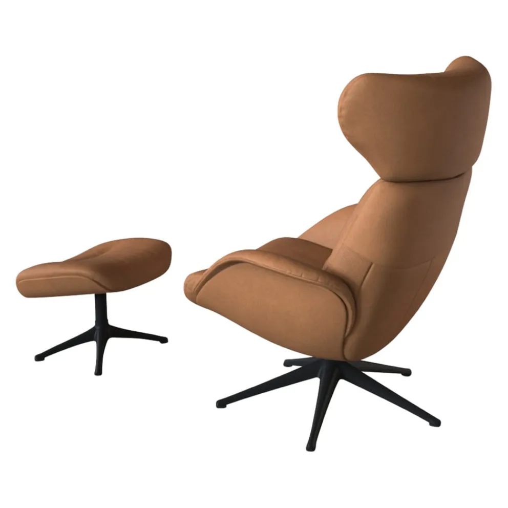FLEXLUX Sessel Metro More Nature 0720 Cognac Clearance