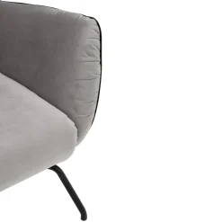 Pure Home Lifestyle Sessel Pure 9102 Mira Kat. 8, Velvet silver, Kat. 10, Classy Black Sale