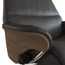 FLEXLUX Sessel Scandi Aarhus Savoy 0962 Dark Brown Ameretto New