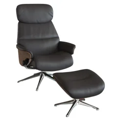 FLEXLUX Sessel Scandi Aarhus Savoy 0962 Dark Brown Ameretto New