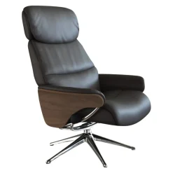 FLEXLUX Sessel Scandi Aarhus Savoy 0962 Dark Brown Ameretto New