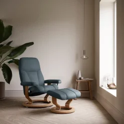 Stressless Sessel ST-Consul 093 Batick 73 Atlantic Blue Best