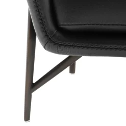 Calia Italia Sessel Venere schwarz