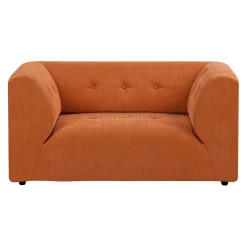 HKliving Sessel Vint rostrot Outlet