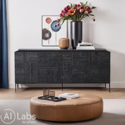 Ethnicraft Sideboard Ancestors schwarz Online