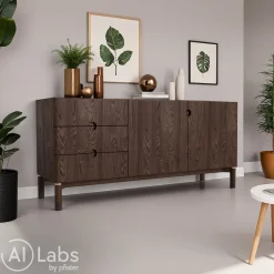 Lomoco Sideboard Arun nussbaumfarbig Online