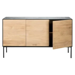 Ethnicraft Sideboard Blackbird eichefarbig, schwarz New
