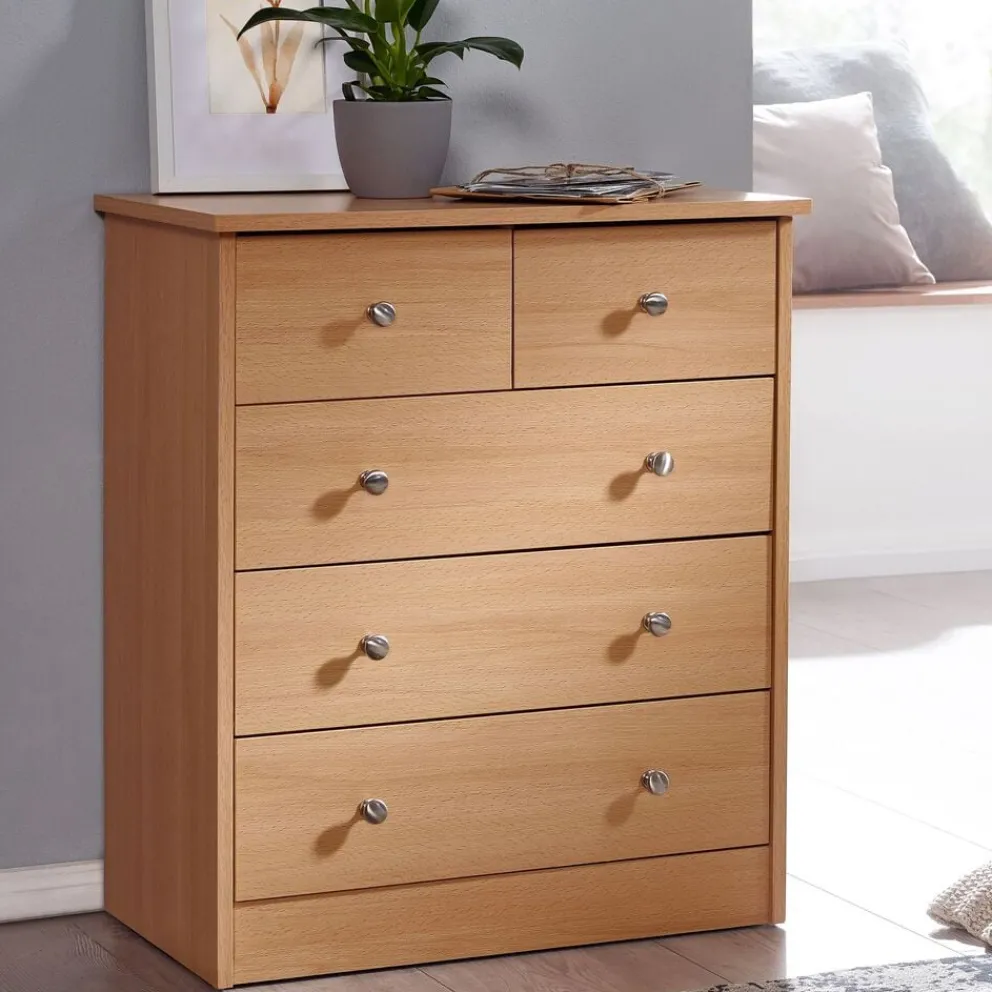 MID.YOU Sideboard Buche buchefarbig Outlet