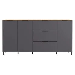 Xora Sideboard California-506 graphit, navarra-eiche-nb. Discount