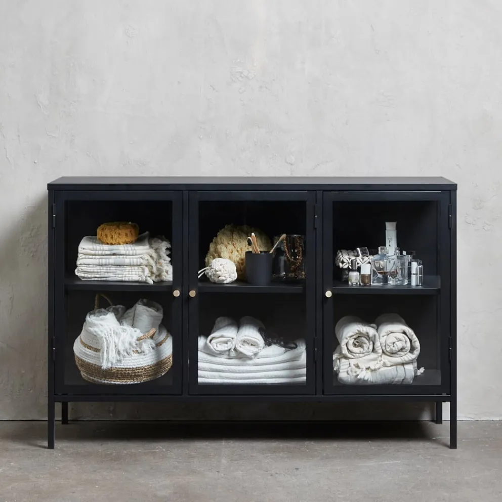 Lomoco Sideboard Carmel schwarz New