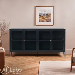 Lomoco Sideboard Carmel schwarz Online