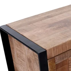 Ambia Home Sideboard Cortina braun, dunkelgrau, mangofarbig New