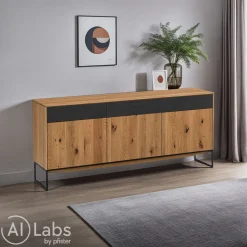 TEAM 7 Sideboard Filigno wildeichefarbig Sale