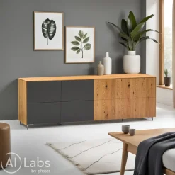 TEAM 7 Sideboard Filigno eichefarbig Sale