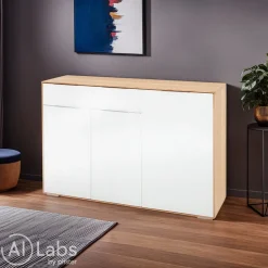 Novel Sideboard Free eichefarbig New