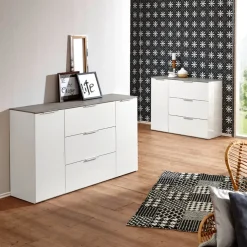 Carry Home Sideboard Galaverna weiss Discount