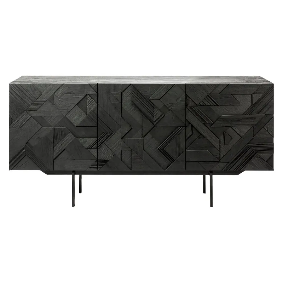 Ethnicraft Sideboard Graphic schwarz Hot