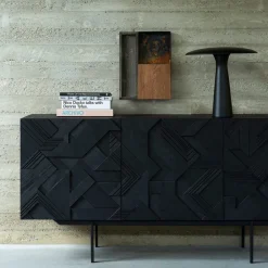 Ethnicraft Sideboard Graphic schwarz Hot