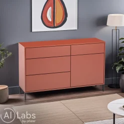 Invivus Sideboard Innova-S Oxidrot Sale