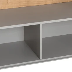 Dieter Knoll Sideboard Iseo grau, wildeichefarbig