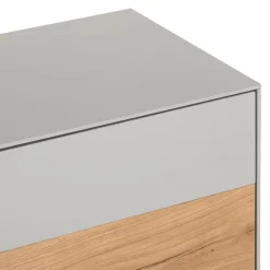 Dieter Knoll Sideboard Iseo grau, wildeichefarbig