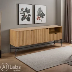 MID.YOU Sideboard Jaipur wildeichefarbig Online