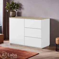 Temahome Sideboard Join eichefarbig, weiss New