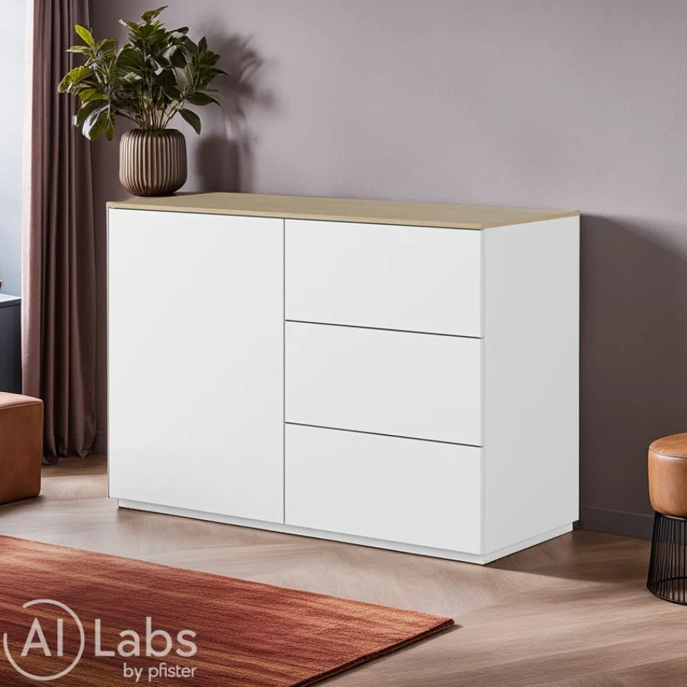 Temahome Sideboard Join eichefarbig, weiss New