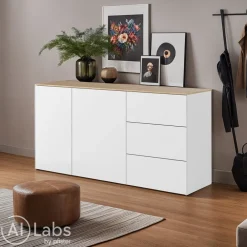 Temahome Sideboard Join eichefarbig, weiss Hot