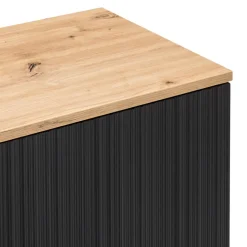BYYU Sideboard Kleo eichefarbig, schwarz