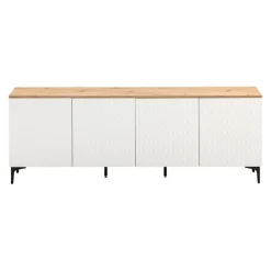 BYYU Sideboard Kleo eichefarbig, weiss Online