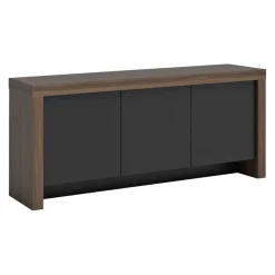 Temahome Sideboard KOBE nussbaumfarbig, schwarz Outlet