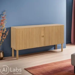 MID.YOU Sideboard LANGLEY eichefarbig Clearance