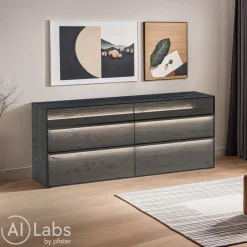 Johann Jakob Sideboard Lenya anthrazit Sale