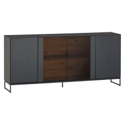 VALNATURA Sideboard Livino anthrazit New