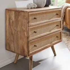 MID.YOU Sideboard Mango hellbraun New