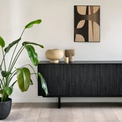 Ethnicraft Sideboard Mosaic schwarz Online